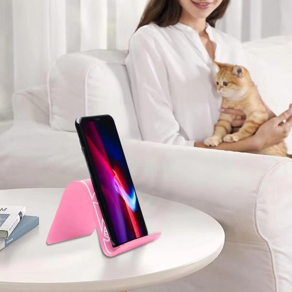 Graffiti Travel Phone Stand Collapsable Adjustable Phone Rack Watching TV Phone Support