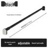 Retractable Stainless Steel Clothesline & Shower Curtain Rod Combo for Balcony and Bathroom
