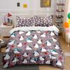 Playful Penguins Winter Pattern Bedding Duvet Cover Set  (1*Duvet Cover 2*Pillowcases, Without Duvet Insert)