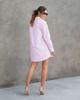 2025 Women's Autumn/Winter Loose Lapel Single-Breasted Mid-Length Shirt