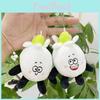 Plush Vegetable Cute Plush Toy Keychain Unique Backpack Charm With Fur Short