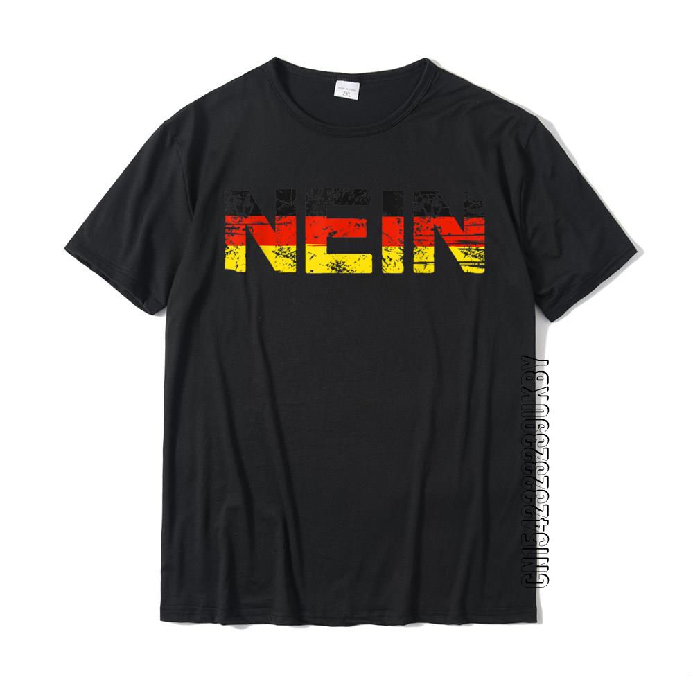 Germany Nein Funny German Oktoberfest Apparel T-Shirt Cosie Casual Tops Shirts Classic Cotton Men Top T-Shirts