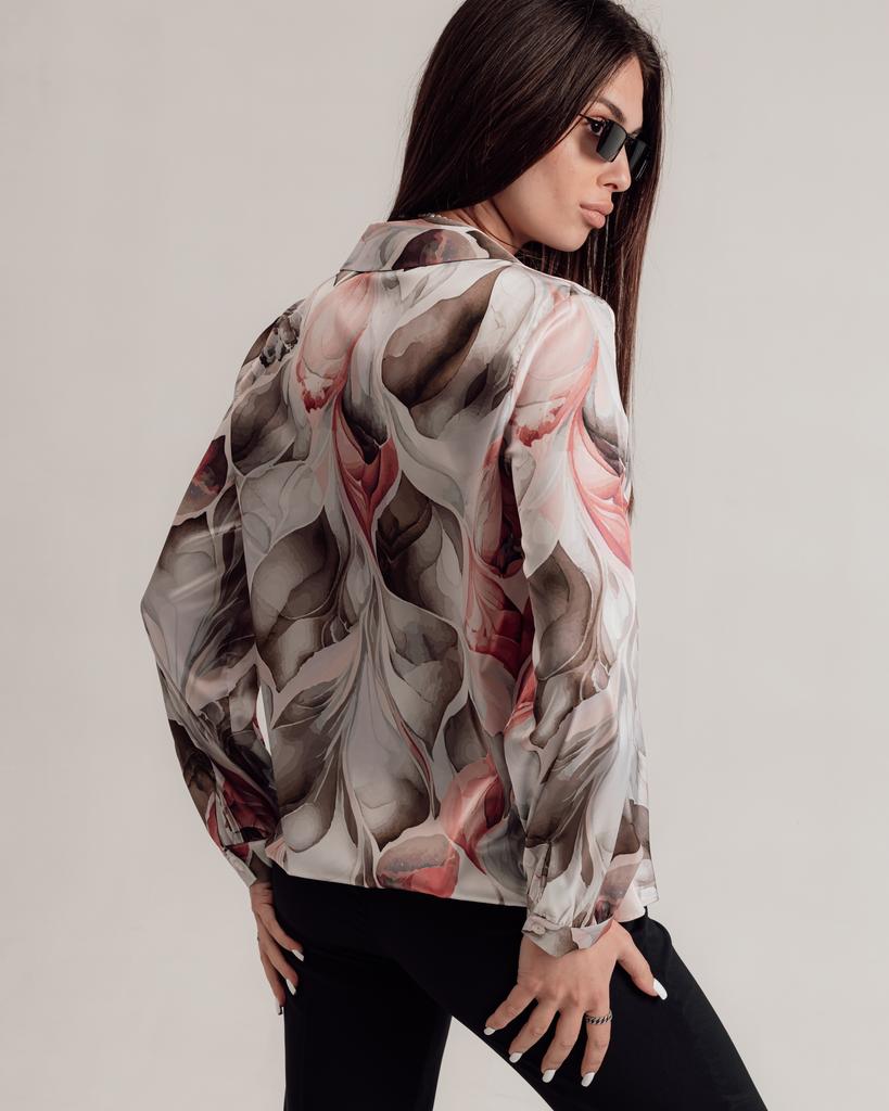 Блуза Modalinda 8806 44 цветы