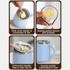 450ml insulated travel mug Coffee Tumbler Insulated Water Cup  Sealed Leak-proof Water Cup  Tea Milk Hot Chocolate Coffee cup