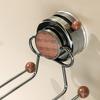Wall Mounted Suction Cup Hair Dryer Holder Punch-Free Hair Blow Dryer Rack  for Home