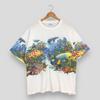 Vintage 1990s Tropical Ocean Coral Reef Scene Tshirt XLarge Belize Central America Big Fish Ocean Habitat Graphics Printed Artwork Tees XL