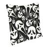 Scream Ghostface Dekokissenbezug, Schlafzimmerdekoration, Halloween-Horrorfilm-Kissen für Sofa, quadratischer Kissenbezug Dakimakura