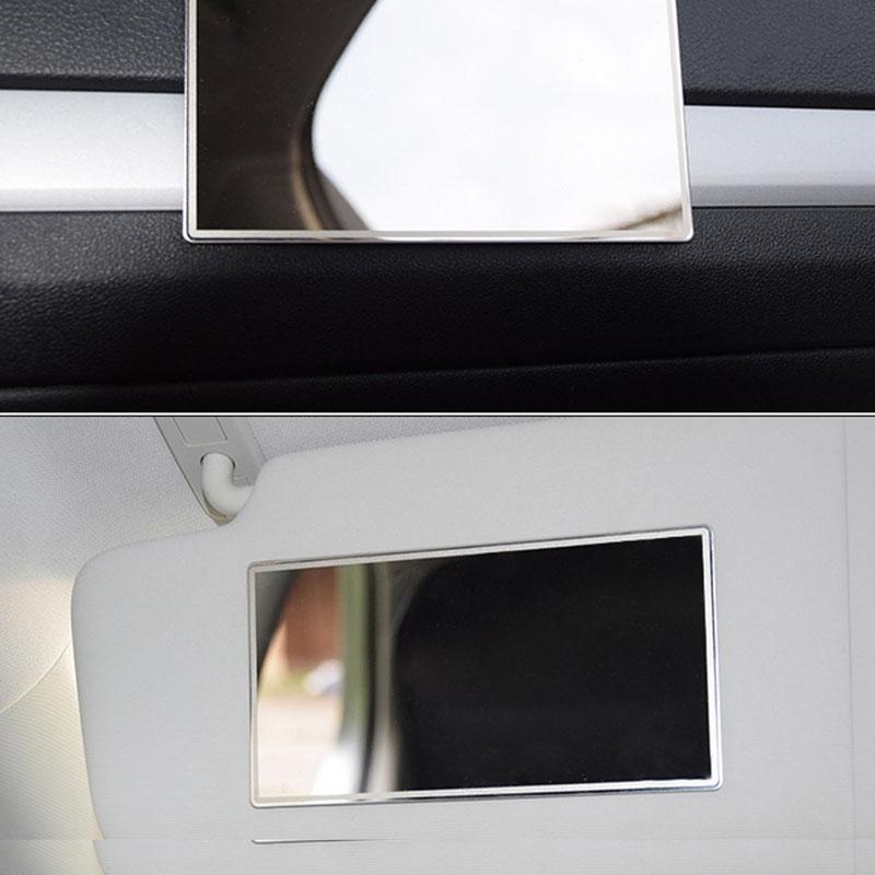 Car Clip On Sun Visor Vanity Mirror Automobile Truck Sun-shading Mirror 11*6.5cm