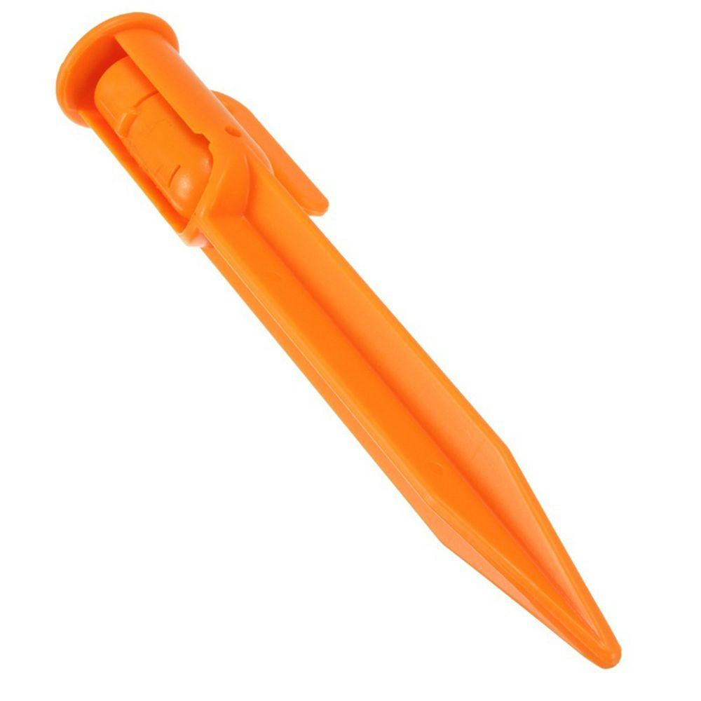 

Quality Beach Accessories Trip LED Night Outdoor Stake Building Peg 15cm Camping Tent Nail Light Up оранжевый