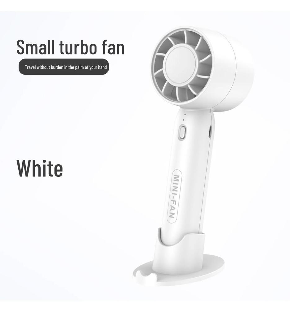 Portable Silent Mini USB Desktop Fan - Compact Brushless Personal Electric Fan for Dorms
