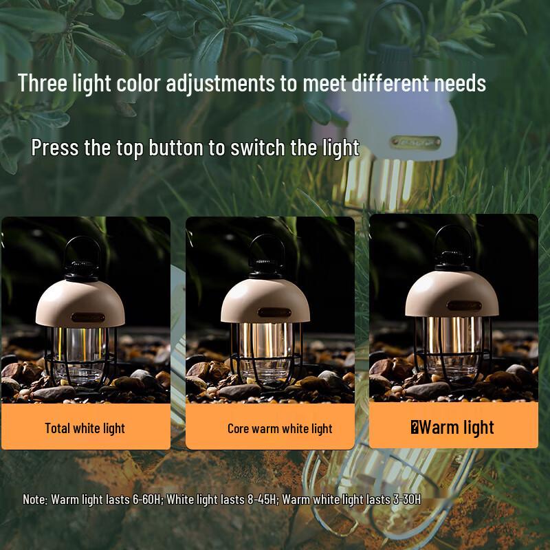 Vintage LED Camping Lantern