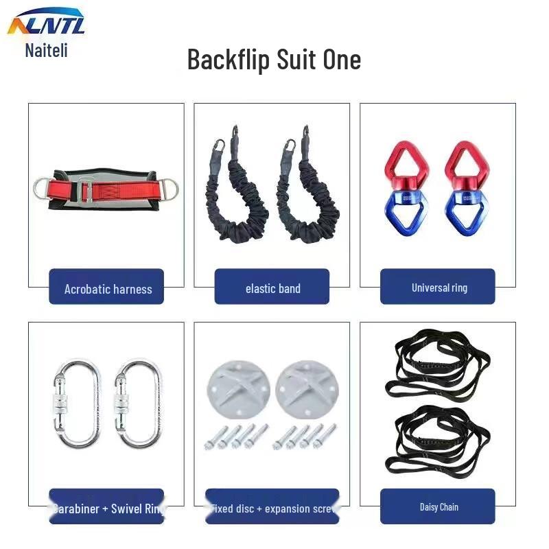 NLNTL Children s Acrobatic Training Trampoline Kit