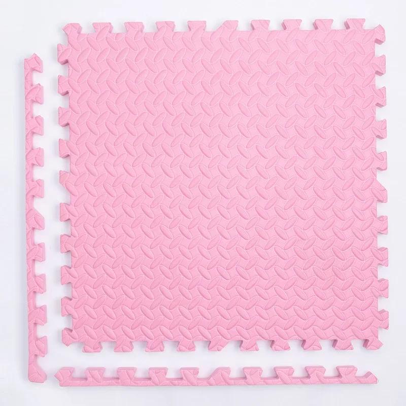 8/16pcs Pink Foam Play Mat, Interlocking Puzzle Carpet Floor Mat for Baby Crawling and Exercise Various Colors Available Toys