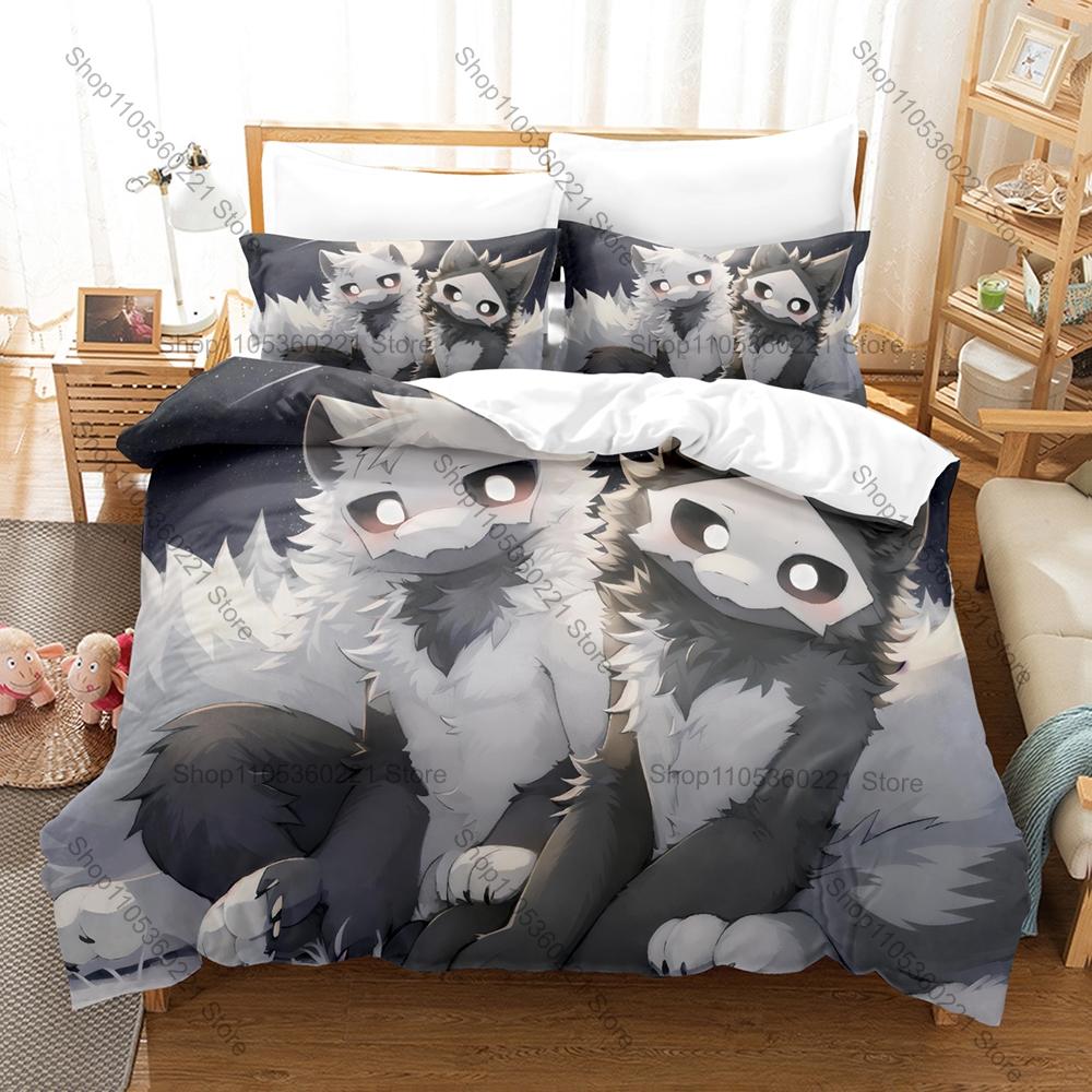 Puro Game Fan Merch Duvet Cover + 2 Pillowcases, Vivid Printed Bedding Set for Game Lovers Room Decoration