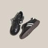 Leather Women's New Retro Three-bar Versatile Casual Sports Board Shoes Little White Shoes Women