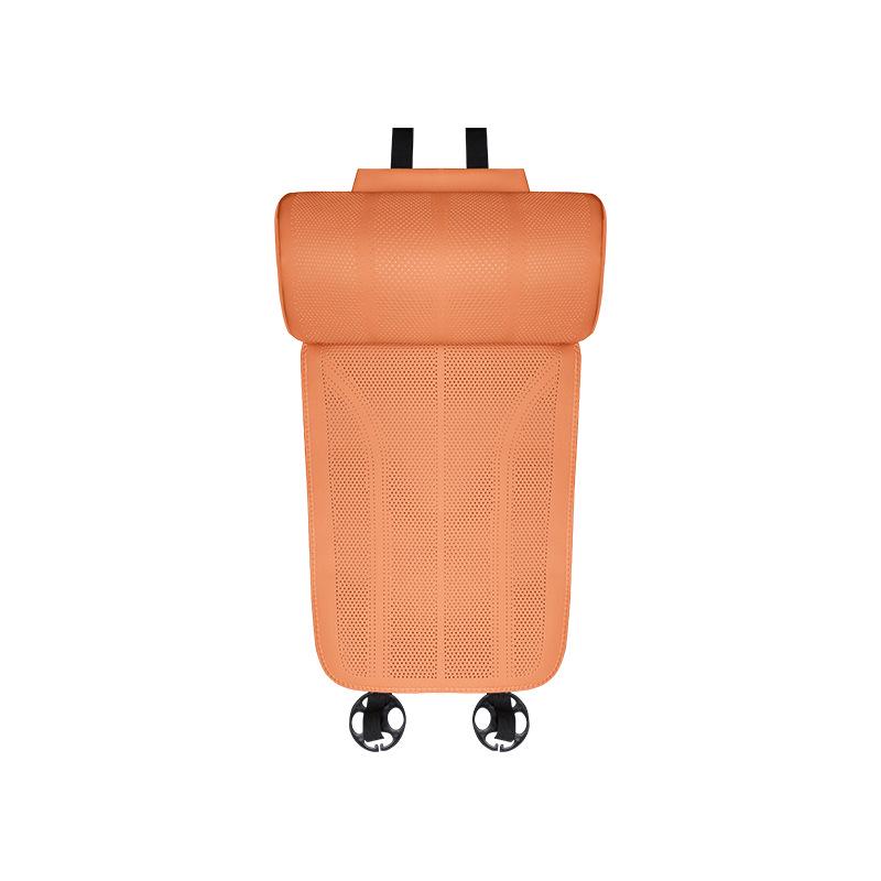 Multifunktionales perforiertes belüftetes Autositzkissen mit atmungsaktiver Beinauflage und Memory-Schaum-Stütze.