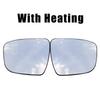 96366-5BC0A 96365-5BC0A For Nissan Qashqai 2016 2017 2018    Rearview Side Mirror Glasses Lens With Heating