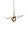 Harry Potter sterling silver Golden snitch charm Necklace