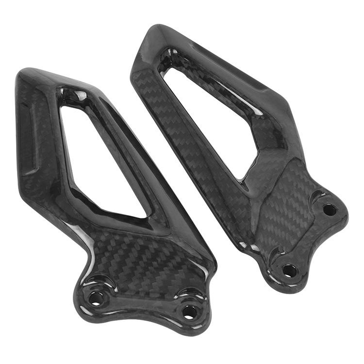 Carbon Fiber Footrest Guard Wing for S1000RR/M Motorcycles (2019-2024)