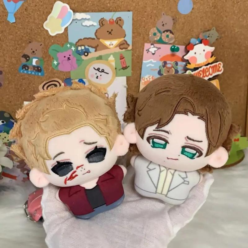 New Supernatural Plush Pendant Super Natural SPN Dean Sam Pendant Plushie Kawaii Backpack Keychain Doll Toy Collect Fans Gift