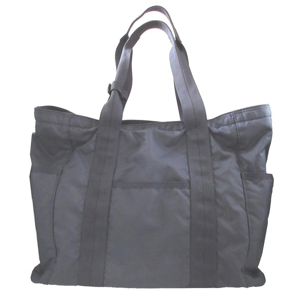 Used AUTHENTIC PORTER flashTote Bag Navy Nylon