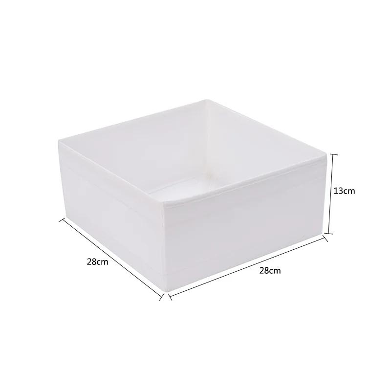 4 specifications Household Wardrobe Storage Baskets Large Capacity Clothing Toy Storage Bags Polyester Folding Desk Storage Box