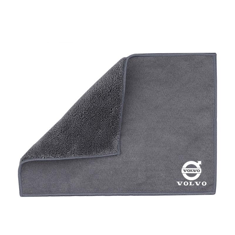 

Car Microfiber Cleaning Towel Wipe Drying Cloth Clean Tools For Volvo XC90 V90 V60 XC60 V40 EC40 EX40 S80 S60 S90 C40 XC40 V70 X