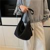 Spring Casual Tote Bag Large-capacity Single-shoulder Bag Women's Simple Canvas Crossbody Bag