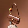 2024 Premium Cowhide Women's Baguette Shoulder Bag: High-Grade, Versatile Armpit Messenger