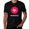 Musically Logo Musically Apps Games Case Stuff TShirt Graphic Shirts Summer Tops Designer T Shirt Men 2025 New Model