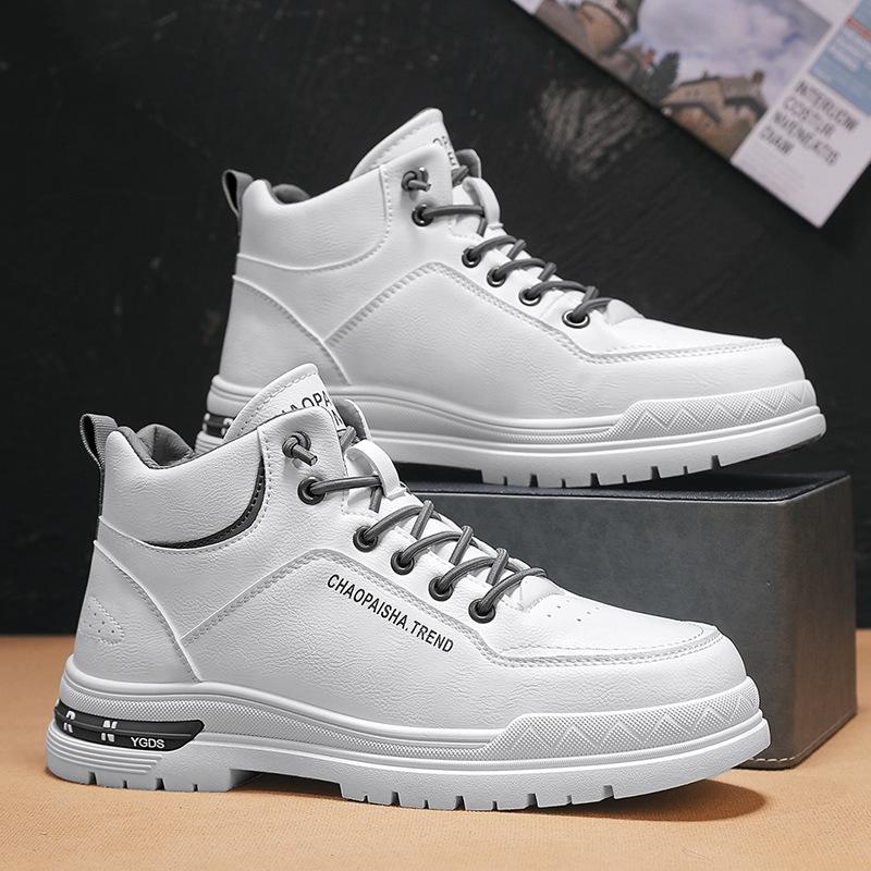 

Casual short boots men s Martin boots youth tooling shoes men s locomotive tide shoes outdoor autumn and winter 2024 new 44