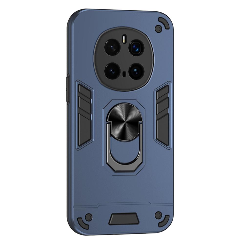 For Honor Magic7 Pro 5G Case PC+TPU Drop Defend Phone Cover with Ring Kickstand