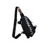 BALANG Nylon Fabric Outing Bag, Sling Bag Regular Men's Black/White BALANG-BLA-031