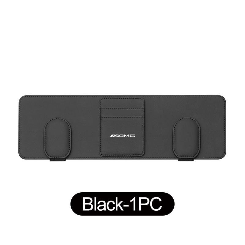 BLZ3   Car Sunglasses Holder Sun Visor Glasses Clip Fastener Glasses Storage For Mercedes Benz AMG A B C E S G Class W201 W210 W108