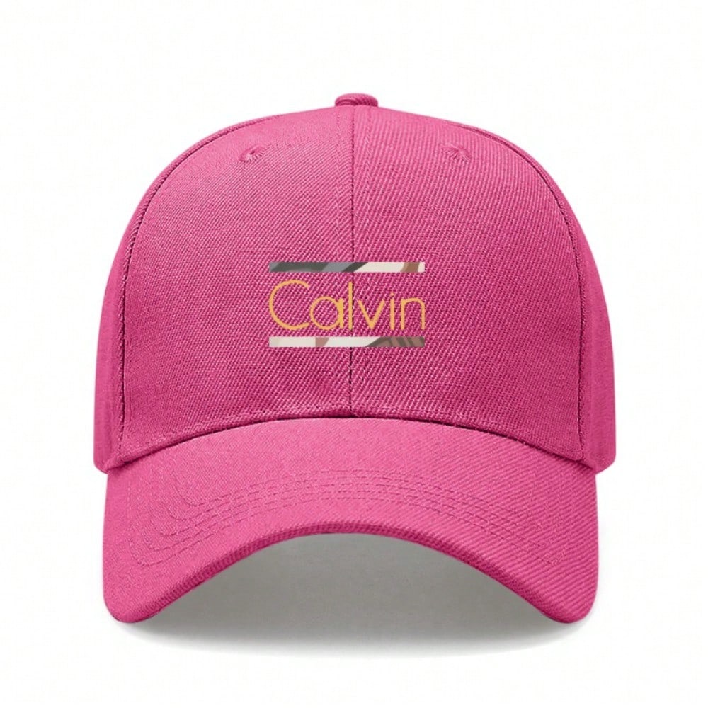 Cappellino da Baseball Calvin Minimalista - Unisex Leggero Traspirante Poliestere Regolabile Casual Moda Cappellino da Baseball Per Sport all'Aperto Passeggiate in Città