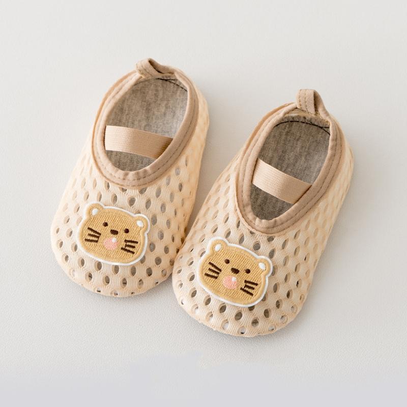 Baby Shoes For Boys Girls Cartoon Socks Toddler Hollow Out First Walkers Anti Slip Soft Sole Non Slip Children's Shoes Indoor Floor Sock