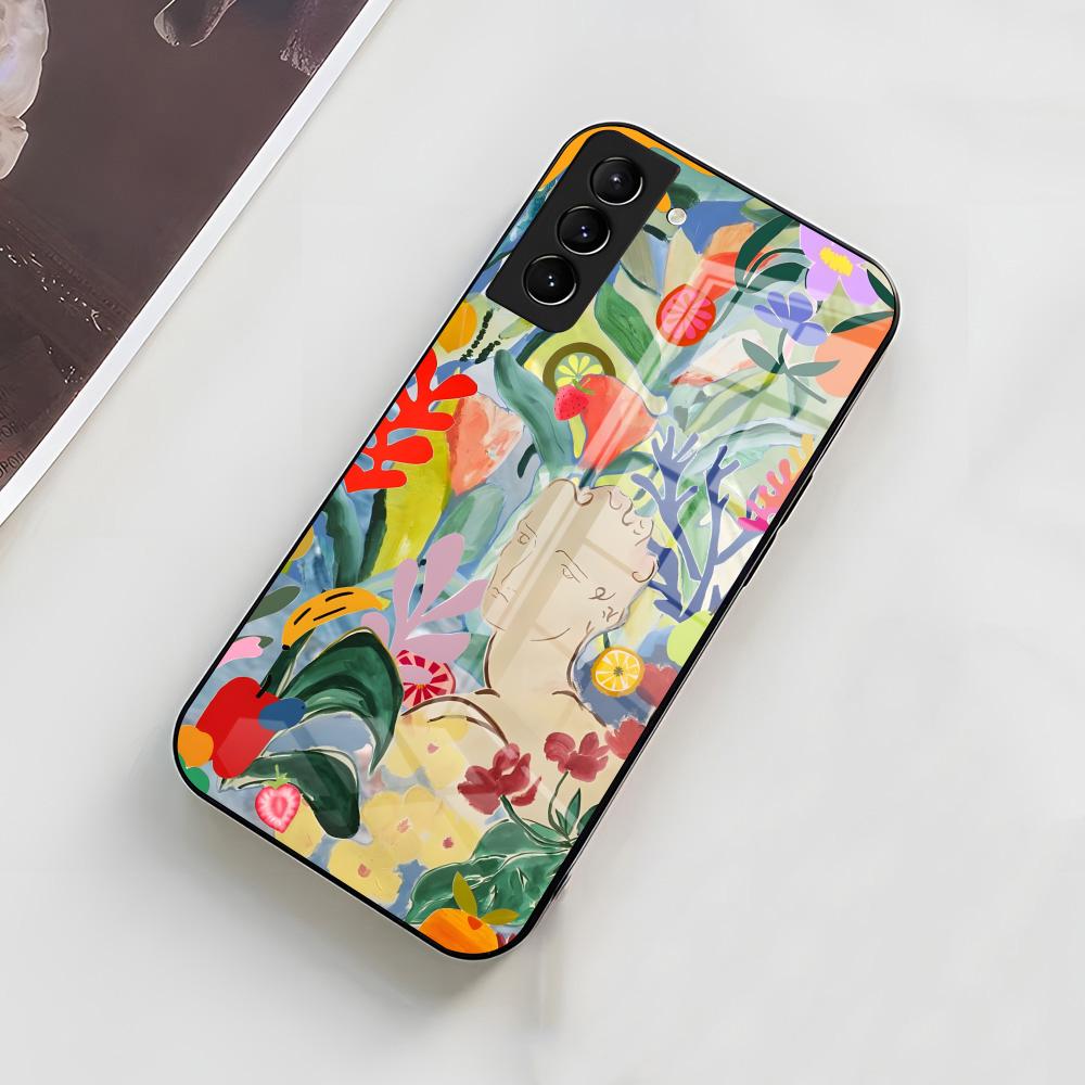 H-Henri M-Matisse Art Painting Phone Case For Samsung A56 A36 A26 A16 A15 A25 A35 A55 A14 A34 A24 A54 Glass Case