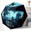 The Lord of the Rings Automatic Umbrella with Folding Feature - Travel Umbrella, Perfect Gift for Birthday, Christmas A0827024