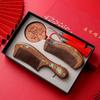 Natural Sandalwood Comb Gift Set for Women