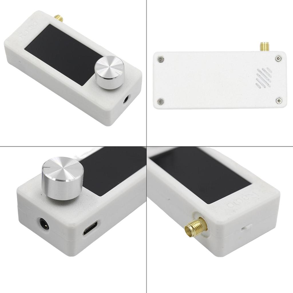 SI4732 Portable Radio 0.5-108MHz LSB USB AM FM Mini Pocket Radio with 2 Antenna