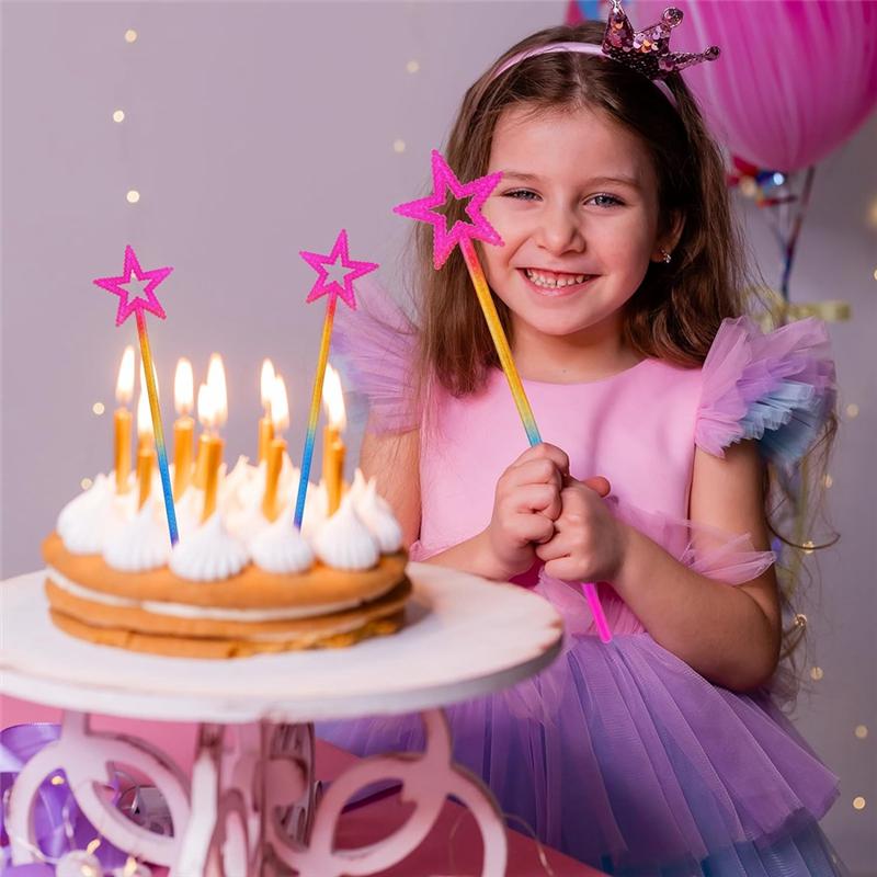 ABRM-Magic Wand, Fairy Wand, Children's Holiday Party Decoration Props, Dance Performance Props