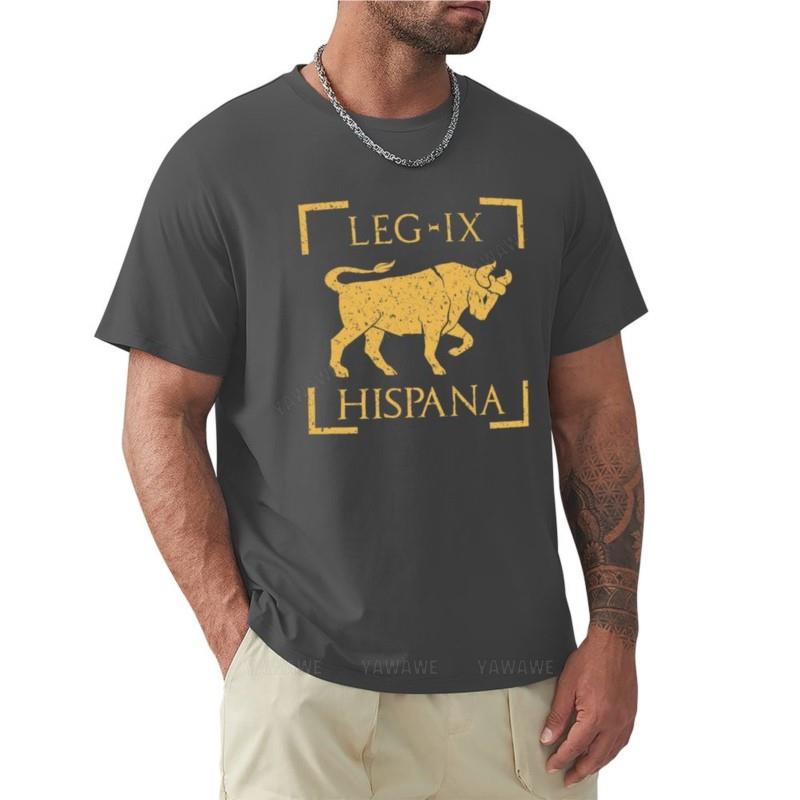 Legio IX Hispana Taurus Emblem Roman Legion T-Shirt Oversized t-shirt Short sleeve plain white t shirts men 4XL