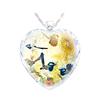 Yunjin wish creative flower butterfly bird necklace crystal necklace series