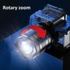 T51 Lens Light Powerful LED Induction Headlamp Rotating Zoom USB Rechargeable Head Flashlight Outdoor Camping Fishing Headlight