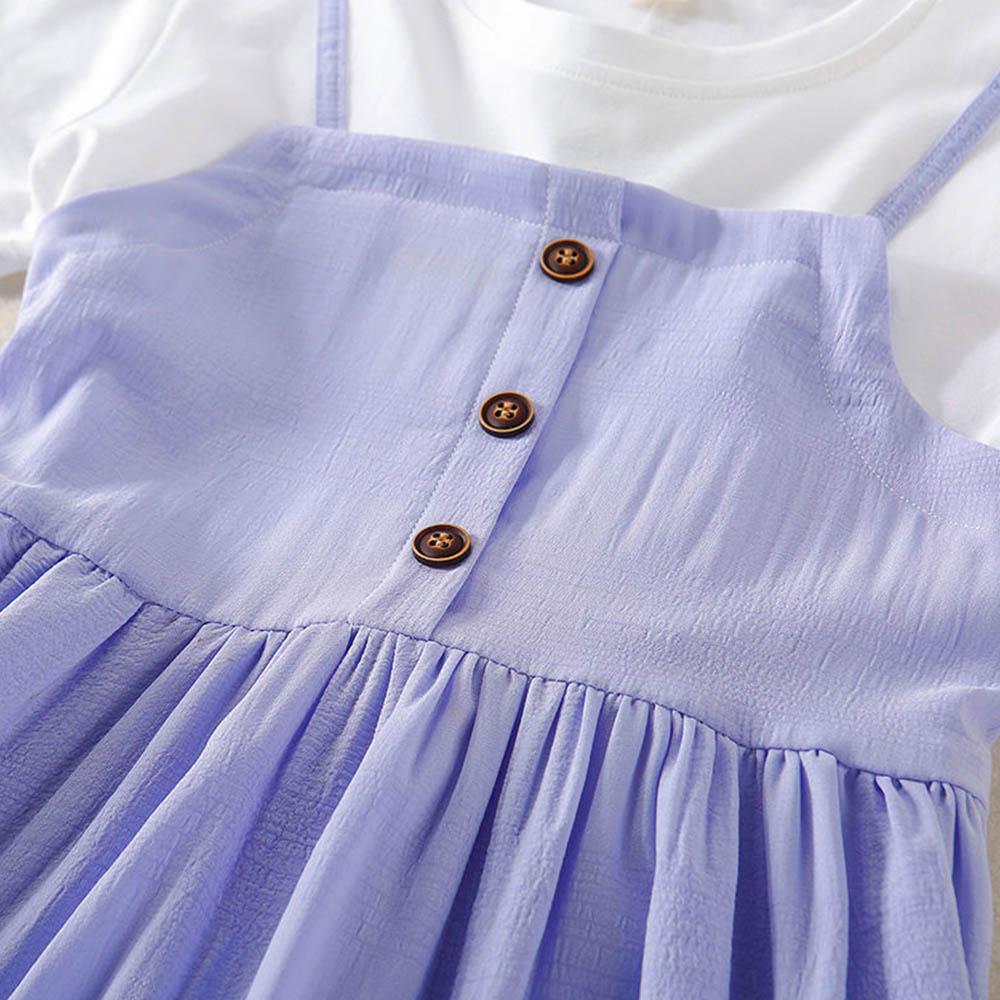 Summer  Bear Leader Teens Girls'Dresses Casual Children Clothing Princess Kids Dresses for Girls Causal Wear Dress Vestidos