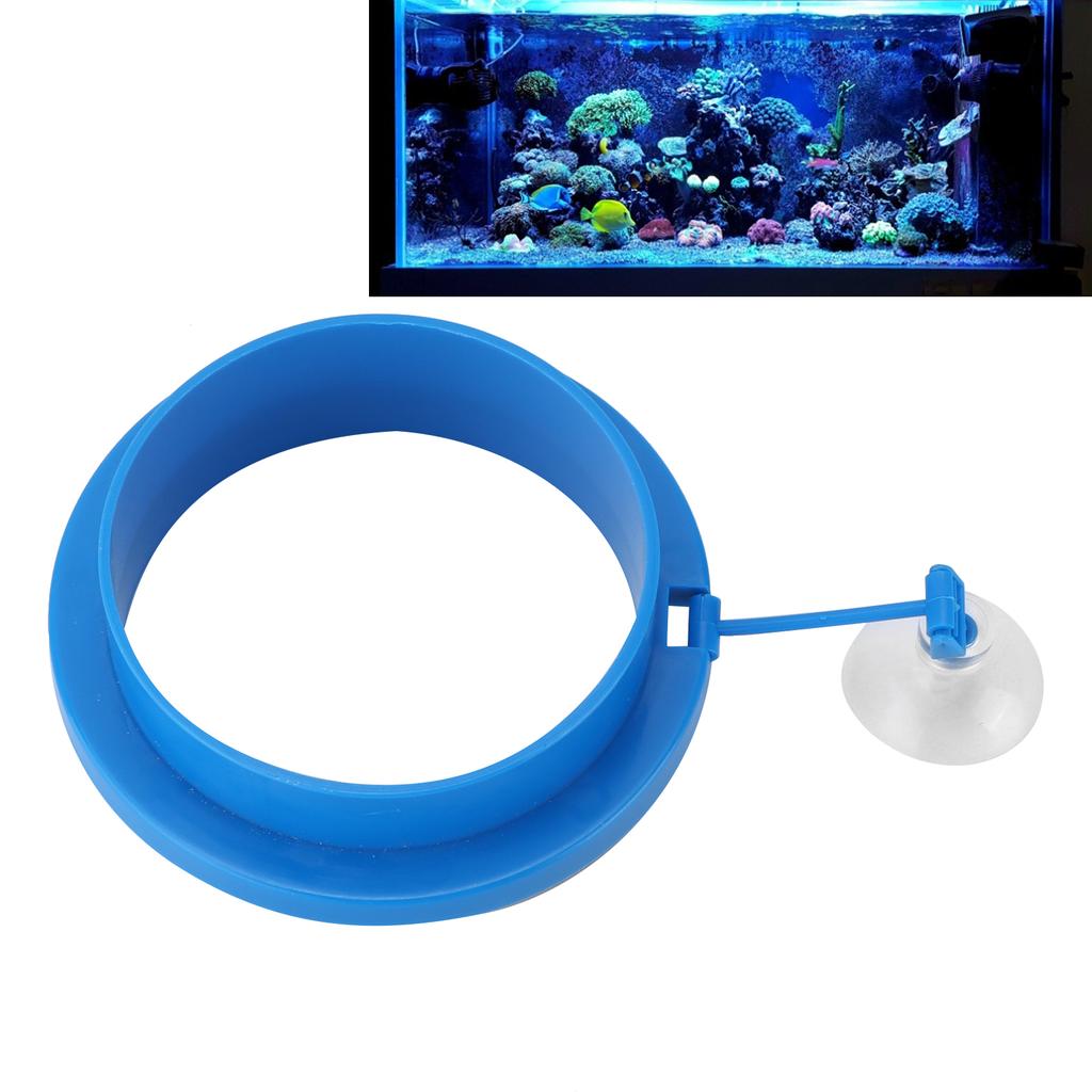 Fish Feeding Ring Aquarium Round Floating Food Circles for Fish Tanks Food Feeding