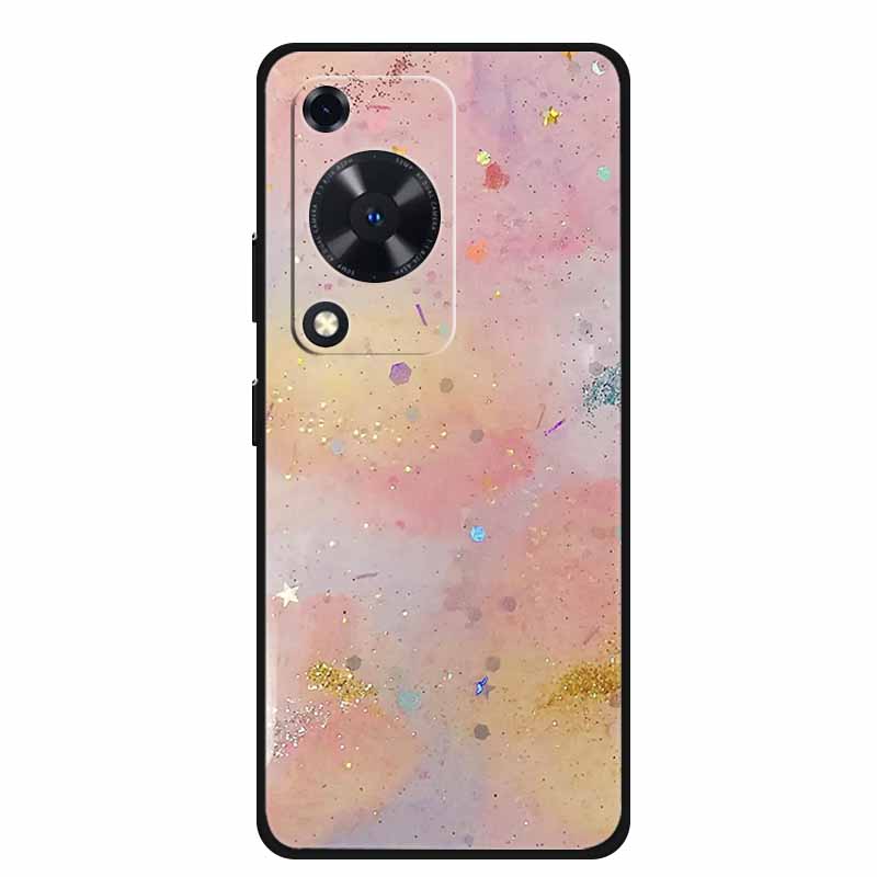 For Huawei nova Y72 Case Marble Soft Silicone TPU Phone Cases Back Cover For Huawei Enjoy 70 NovaY72 Painted Shockproof Coque