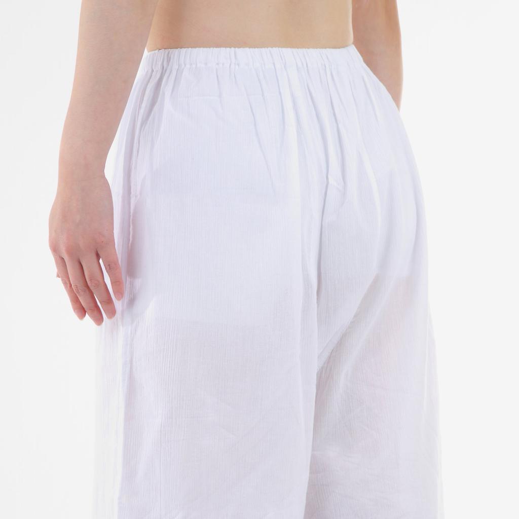 [Hasegawa] Women's Summer Underpants (Steteko) for Traditional Japanese Clothing, Crepe Fabric, Sweat-Absorbing, Quick-Drying, 100% Cotton, Size L
