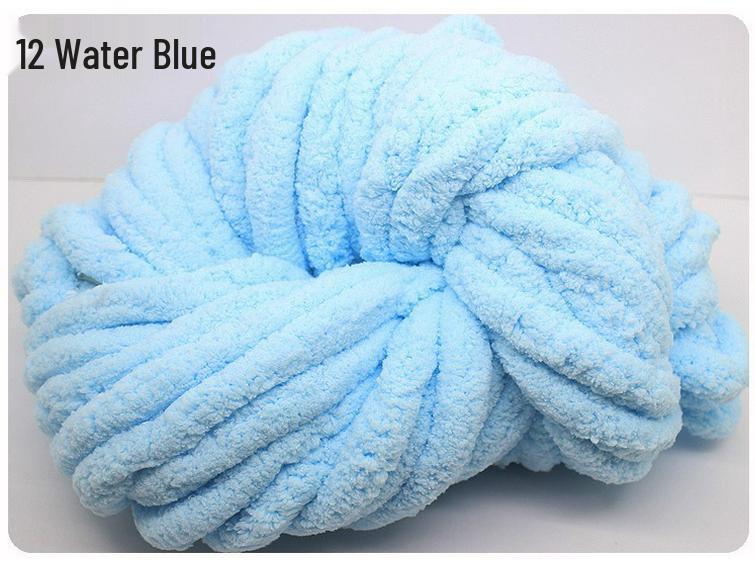 Winter DIY Super Dicke Isländische Wolle Handgewebter Schal & Mütze Garn