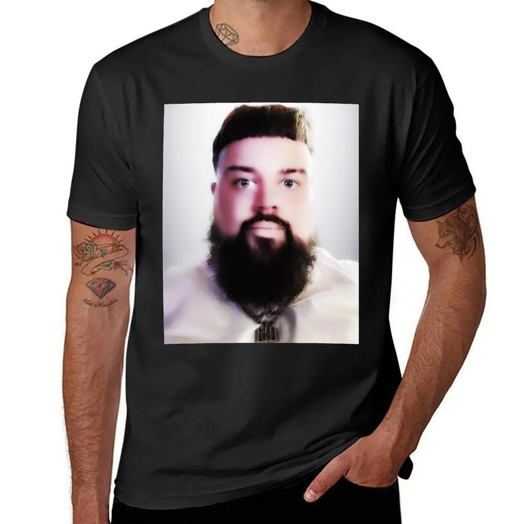 Joeyy Airbrush Squareprint TShirt Blacks Vintage Anime Shirt Heavyweights Unisexs T Shirt Graphic
